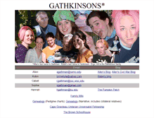 Tablet Screenshot of gathkinsons.net